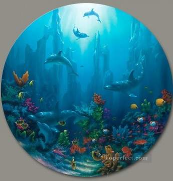 Poisson Aquarium œuvres - Cathédrales Maui Monde sous marin